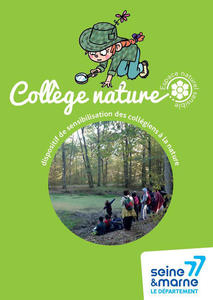 Affiche collège nature 2023
